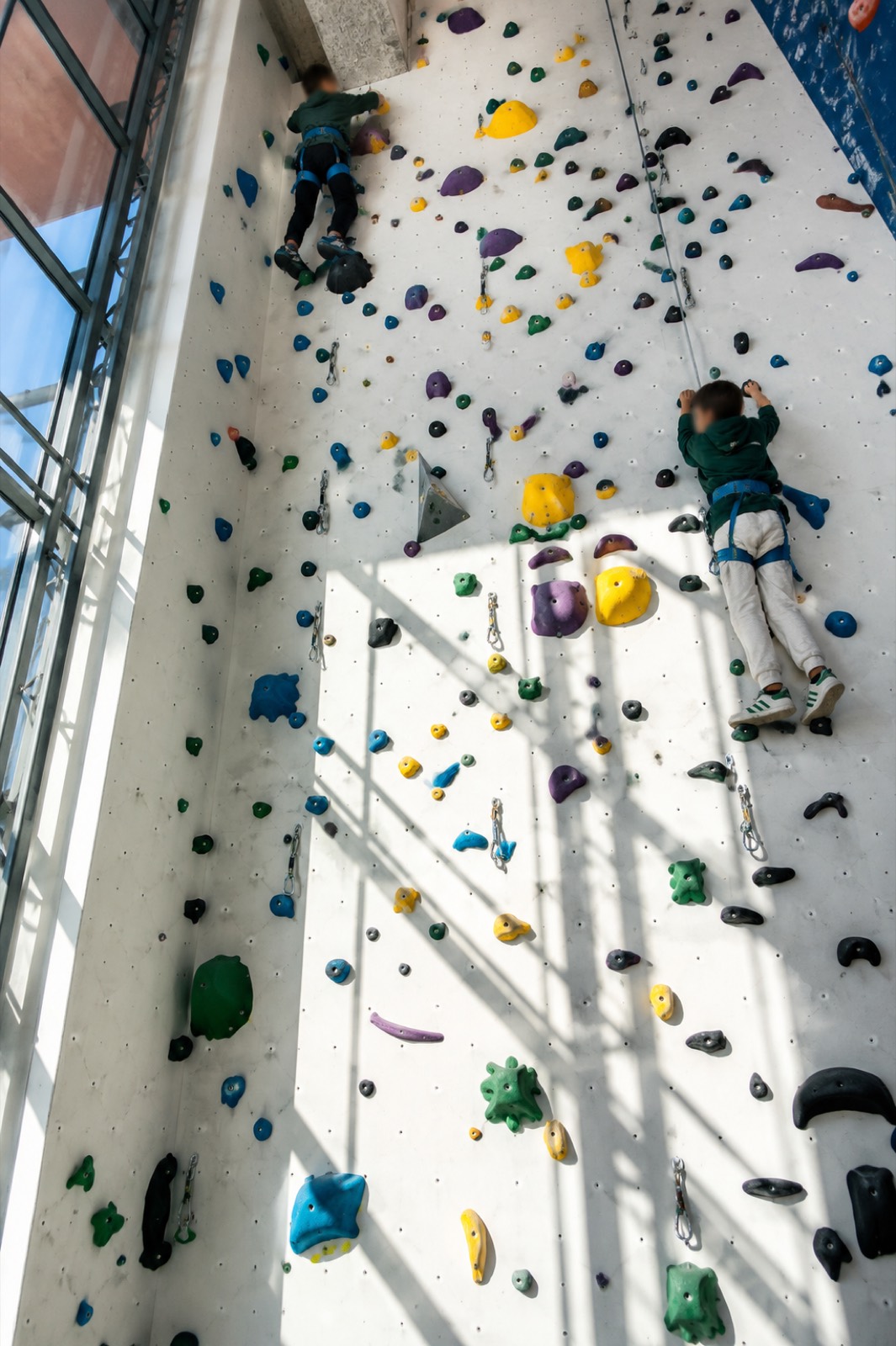 Activité d'escalade pour élèves Marrakech CNED