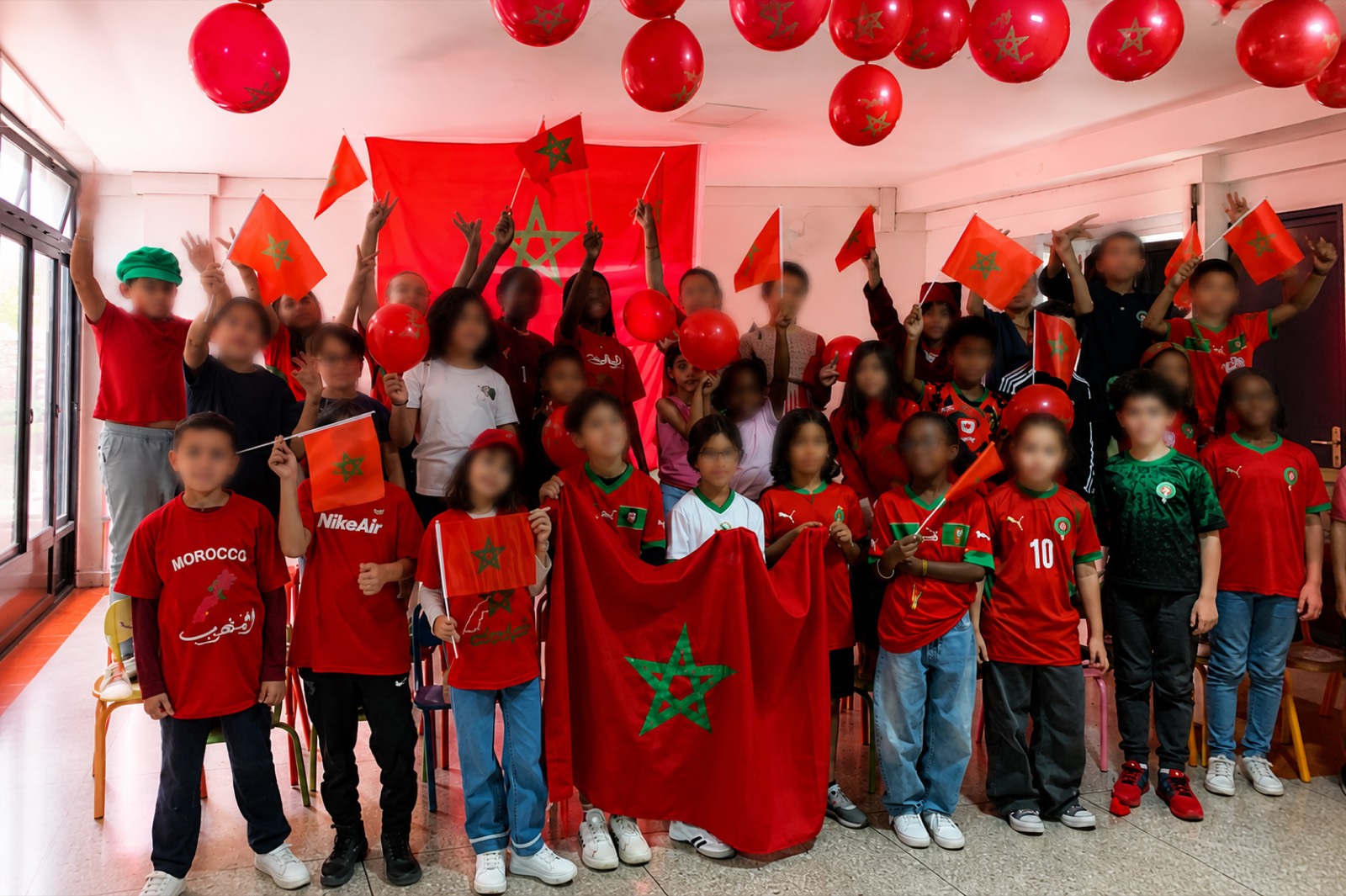 Vie collective à Marrakech CNED lors d'une célébration